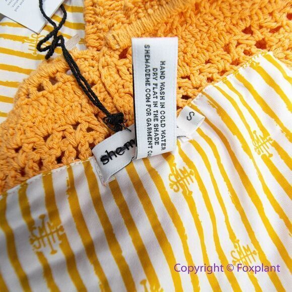 NEW Free People She Made Me Essential High-Waisted Crochet‎ Bikini Bottoms, S - Picture 14 of 14